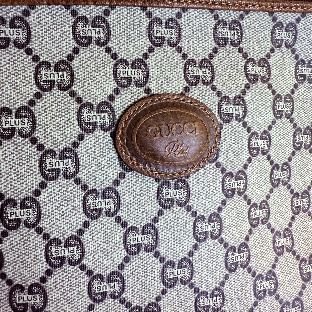 Vintage GUCCI PLUS Clutch Pouch w/ Original Auth - Picture 4 of 11